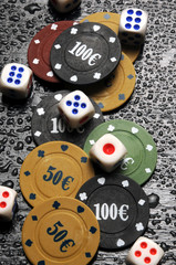 Fiche Casino token Фишка казино 籌碼  Fichas de casinos 카지노 토큰 Jeton casinò Покер чипове