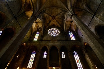 Fototapeta na wymiar スペイン，バルセロナの教会