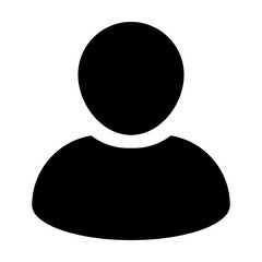 User Icon Vector Male Person Symbol Profile Avatar Sign in Flat Color Glyph Pictogram illustration