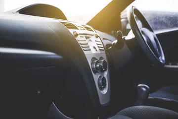 Car radio and air system,Button on dashboard in car panel