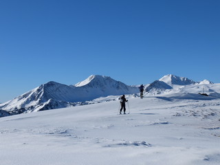 ski de randonnée dans le Capcir