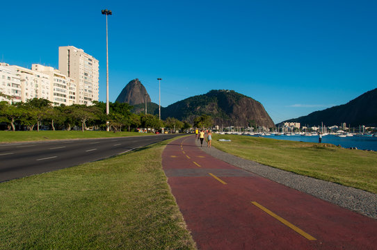 Sugarloaf Mountain view from Botafogo, Rio de Janeiro, Brazil