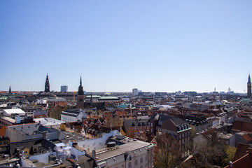 Fototapeta na wymiar Copenhague panorama