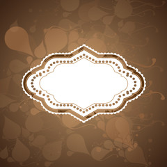 Vintage label eps10 vector design