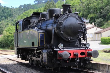 Obraz na płótnie Canvas locomotive vapeur
