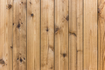 Wood plank textured wall in vertical lines