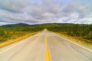 Driving Through Alaska
