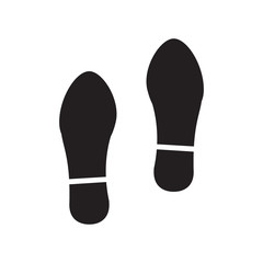 footprint silhouette