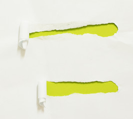 pieces of torn paper texture background, copy space.