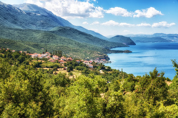 Macedonian Village at lake Ohrid