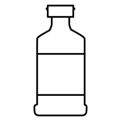 Container bottle isolated icon vector illustration graphic design