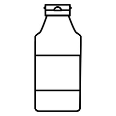 Container bottle isolated icon vector illustration graphic design