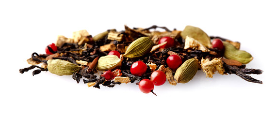 black tea with spices