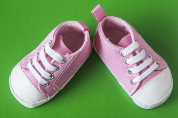 Cute little baby shoes