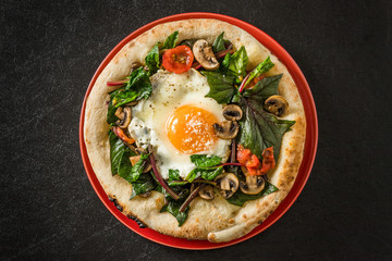 手作りピッツア　Italian home-made pizza