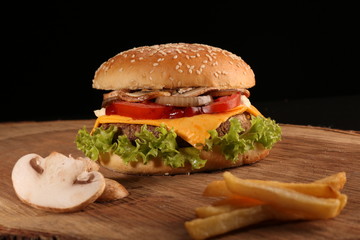 Hamburguesa vegetariana