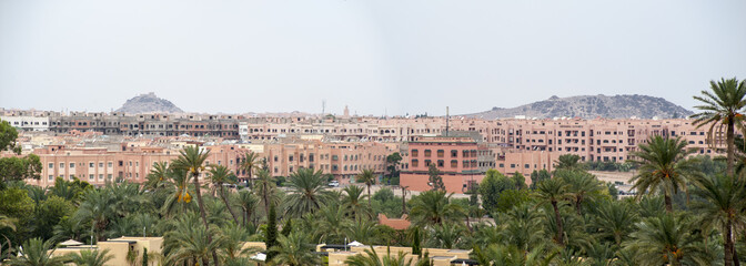 panoramica di marrakech marocco 