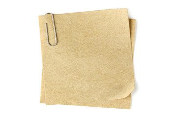 blank note