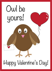 Owl Be Yours Valentine