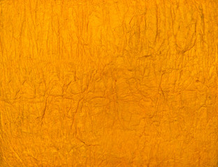 Orange or yellow Handmade paper texture