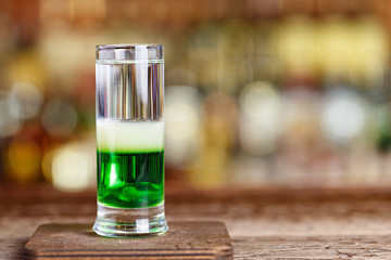 Cocktail with tequila