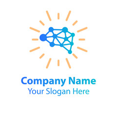 Brain logo design, learning and design icons