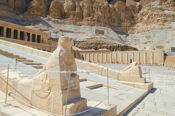 Stairs to the temple of Queen Hatshepsut