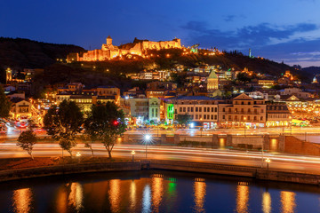 Fototapeta na wymiar Tbilisi. Old city.