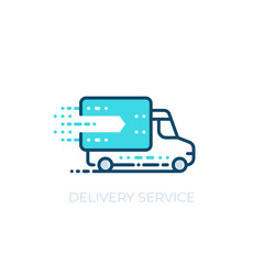 delivery service vector icon