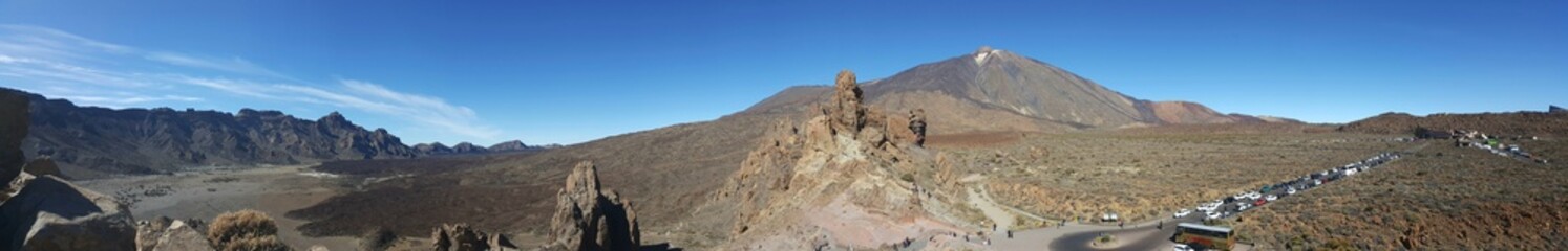 Fototapeta na wymiar Teide Nationalpark - Panorama