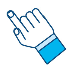 Hand vector illustration