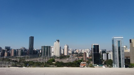 Fototapeta na wymiar Sao Paulo skyline Brazil