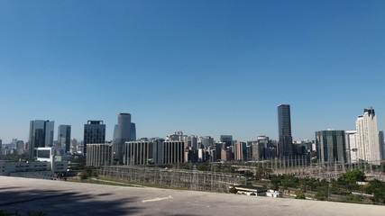 Fototapeta na wymiar Sao Paulo skyline Brazil