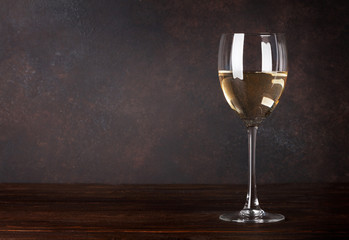 White wine glass