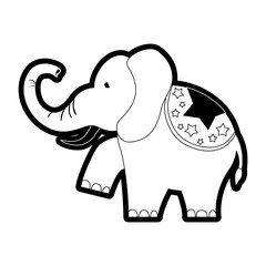 elephant vector illustration