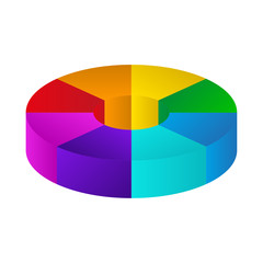 Obraz premium Chart vector