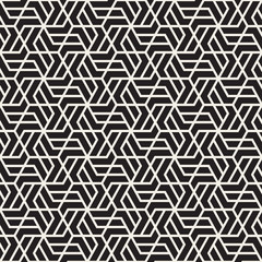 Vector seamless lattice pattern. Modern stylish texture with monochrome trellis. Repeating geometric grid. Simple design background.