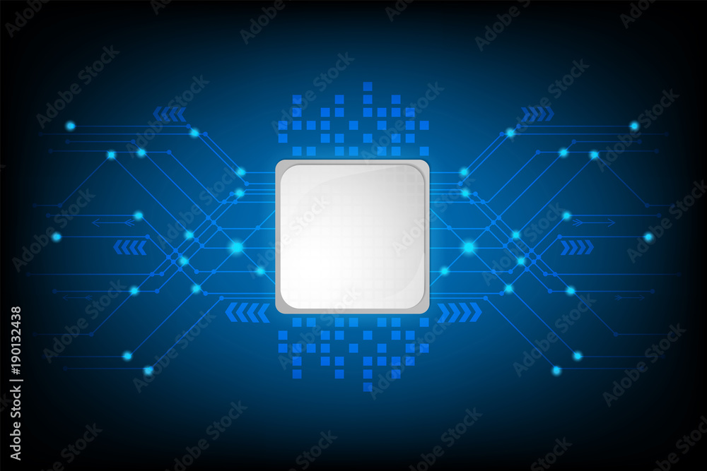 Poster abstract futuristic hardware circuit technology background interface information.vector and illustra