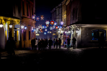 Naklejka premium old town of Lublin, Poland 