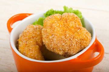 Crispy cauliflower
