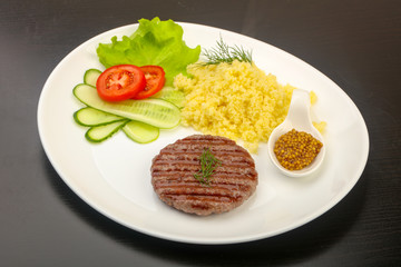 Beef cutlet
