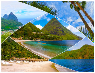 Beautiful Saint Lucia, Caribbean Islands