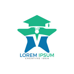 Education Logo design. Institutional and educational vector logo design.