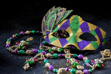 mardi gras mask for masquerade parade