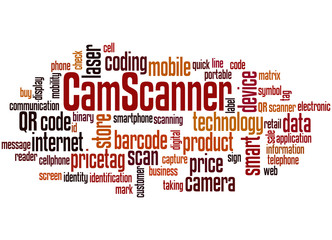 CamScanner word cloud concept 4