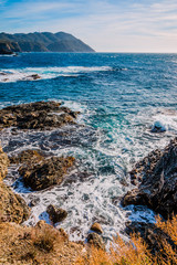 Obraz premium Sur les Iles du Gaou à Six-Fours-les-Plages, le Brusc