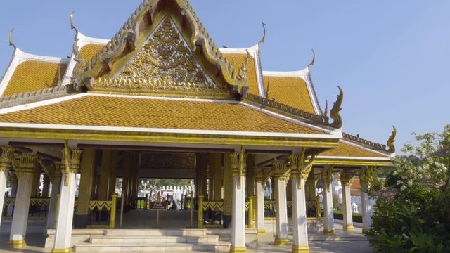Wat Ratchanatdaram is a buddhist temple (wat) located at the intersection between Ratchadamnoen Klang and Maha Chai Road, in Phra Nakhon district, Bangkok. 