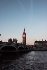 Fototapeta na wymiar Westminster Bridge Sunrise