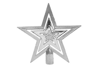 Obraz premium Silver Christmas Star