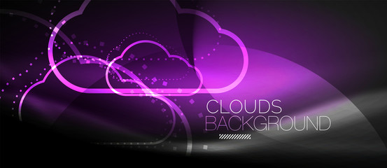 Vector cloud computing, storage concept